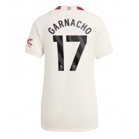 Manchester United Alejandro Garnacho #17 Kolmaspaita Naiset 2023-24 Lyhythihainen